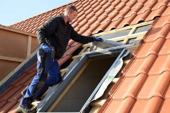 Pose de fenêtre de toit VELUX, Le Vésinet
